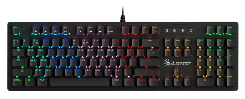 Клавиатура A4Tech Bloody B820R механическая черный USB for gamer LED (B820R BLACK (RED SWITCH))