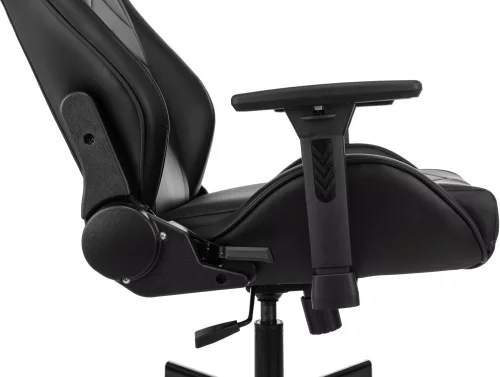 Кресло игровое Knight Gladiator черный экокожа с подголов. крестов. металл (KNIGHT GLADIATOR B) фото 20