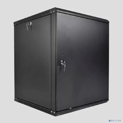 ЦМО Шкаф телекоммуникационный настенный разборный ЭКОНОМ 18U (600 650) дверь металл, цвет черный (ШРН-Э-18.650.1-9005)