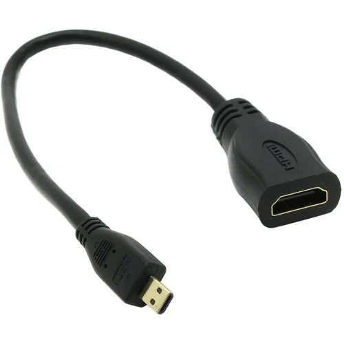 5bites BC-HDM2AF Кабель-5bites Адаптер HDMI F / micro HDMI M 1.4B, зол.разъемы фото 2