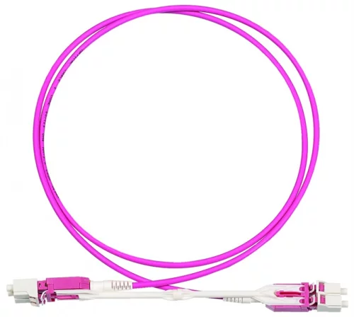 Патч-корд оптический LANMASTER, дуплексный, LC/ PC-LC/ PC, OM4, LSZH, 1.0 м (LAN-2LC-2LC/ OM4-1.0) (LAN-2LC-2LC/OM4-1.0)