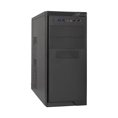 Exegate EX283239RUS Корпус Minitower ExeGate MA-372UX Black, mATX 2*USB+2*USB3.0, Audio