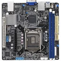 Материнская плата ASUS P12R-I; LGA1200, C252, 2*DDR4; mini-ITX (90SB0A70-M0UAY0)