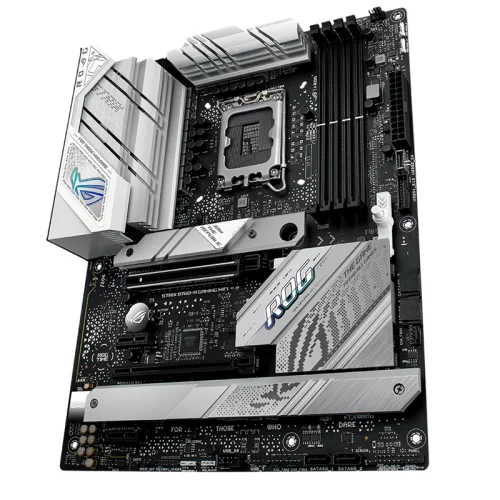 Материнская плата ASUS ROG STRIX B760-A GAMING WIFI, LGA1700, B760, 4*DDR5, HDMI+DP, 4xSATA3 + RAID, M2, Audio, Gb LAN, USB 3.2, USB 2.0, ATX; 90MB1EP0-M0EAY0