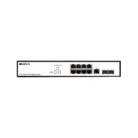 Коммутатор/ Managed L2 Switch 8x1000Base-T, 2x1000Base-X SFP, RJ45 Console, 19" w/brackets (OS3110/A1A)