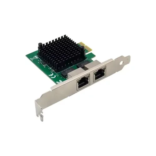 ORIENT XWT-INT225L2PE, Сетевая карта PCI-Ex1 v3.0 2xRJ45 2.5GbE NIC, Intel I225V chipset, 2.5/1 Гбит/с, 2 планки крепления (33251) фото 3