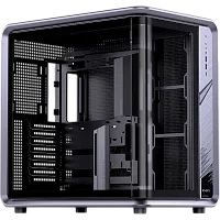Корпус без блока питания/ Case JONSBO BO400CG, Midi-Tower, TG, no fan, 2xUSB-A 3.0 + 1xUSB-C 3.2, ATX, mATX, mITX Grey (BO400CG GRAY)