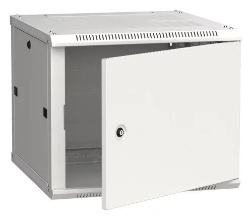 Шкаф LINEA W 6U 600x600 мм дверь металл, RAL7035 (LWR3-06U66-MF)
