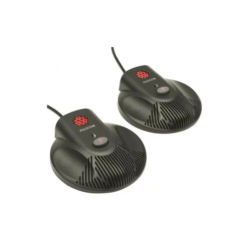 Микрофон настольный/ Expansion Microphone Kit for SoundStation2W (Expandable) only. Includes two (2) expansion microphones and two (2) 3m/9.7ft expansion microphone cables. Low power consumption