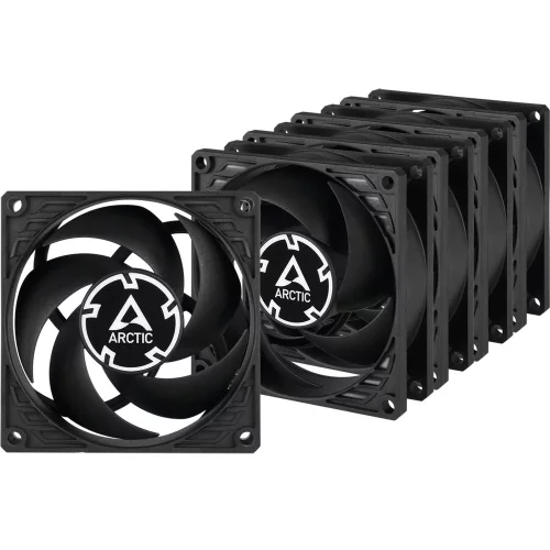Case fan ARCTIC P8 PWM PST Value Pack (Black/Black) - retail (ACFAN00154A) фото 2