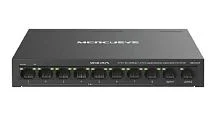 Коммутатор Mercusys MS110CP (L2) 8x100Мбит/с 2x1Гбит/с 8PoE+ 65W неуправляемый