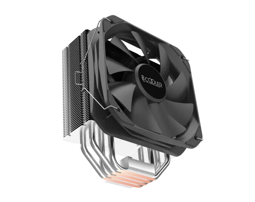 Кулер для процессора/ CPU Cooler PCCooler PALADIN 400 (200W, 4-pin PWM, 157mm, Al/Cu, 4x6mm, 1x130mm, 76.85CFM, 29dBA, 1600RPM, S: 1851/1700/1200/115X, AM5/AM4, silver, black) фото 5