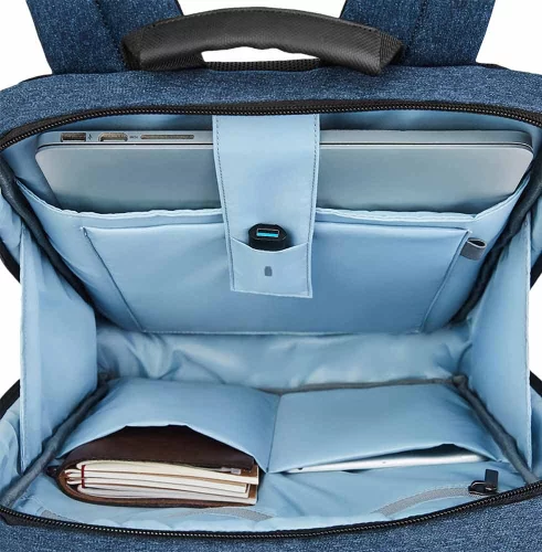 Рюкзак Ninetygo Classic Business Backpack blue (90171BGBKUNLG05) (90171BGBKUNLG05 BLUE) Рюкзак Ninetygo Classic Business Backpack blue (90171BGBKUNLG05 BLUE) фото 4