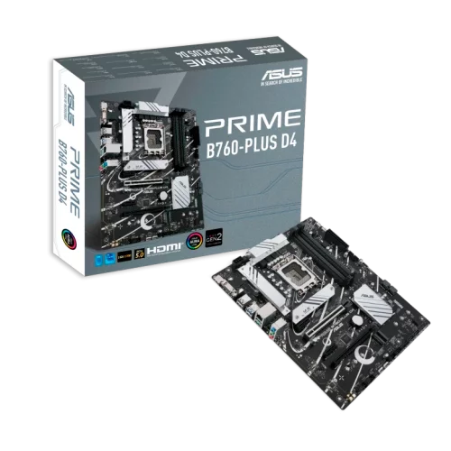 Материнская плата/ PRIME B760-PLUS D4 (90MB1CW0-M1EAY0)