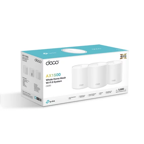 TP-Link Deco X10(3-pack) AX1500 Домашняя Mesh Wi-Fi система