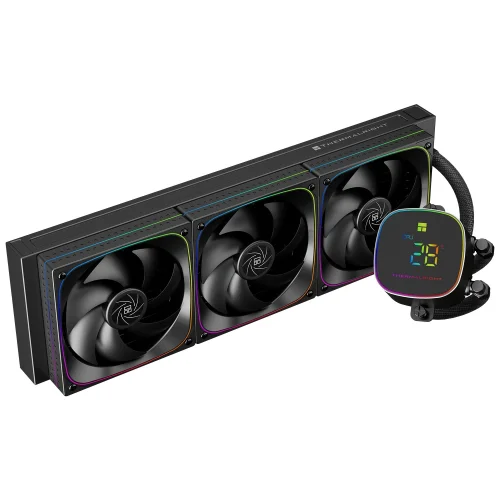 Thermalright Система водяного охлаждения Frozen Horizon 360 Digital ARGB Black / 3x120mm ARGB PWM Fans / TRFH360DAB