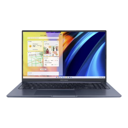 Ноутбук ASUS VivoBook 15X OLED X1503ZA-L1274 15.6″ OLED/ Core i7-12700H/ 12GB/ SSD 512GB/  Iris Xe/ без привода/ DOS/ Синий (Quiet Blue) (90NB0WY1-M00AW0)