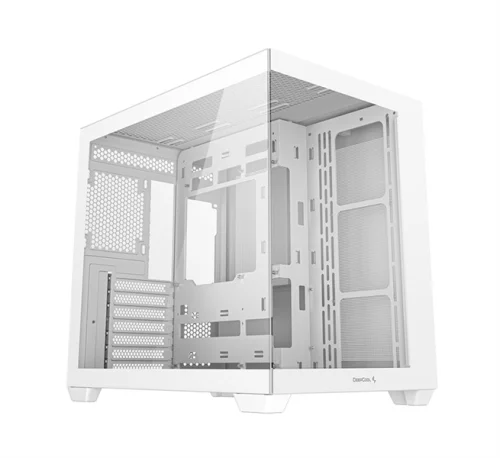 корпус Deepcool CG530 WH без БП, боковое окно (панорама), белый, ATX (R-CG530-WHNDA0-G-1)