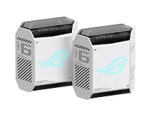 ASUS ROG GT6(B-2-PK)/ / 2 access point / 802.11ax, 574 + 4804Mbps, 2,4 + 5 gGz, white; 90IG07F0-MU9A40 (GT6(W-2-PK))