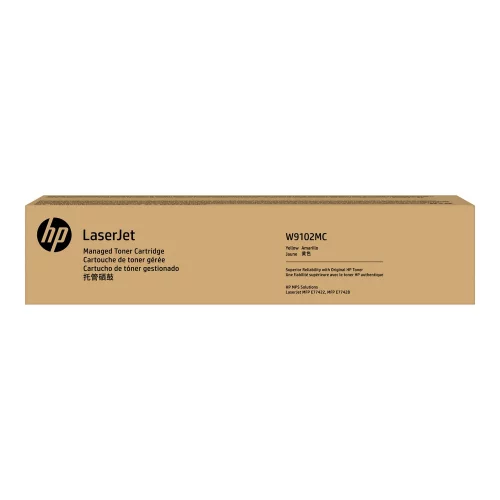 MPS A3 Тонер картридж HP для Managed CLJ MFP E77422dv, желтый (20 000 стр.) (W9102MC)