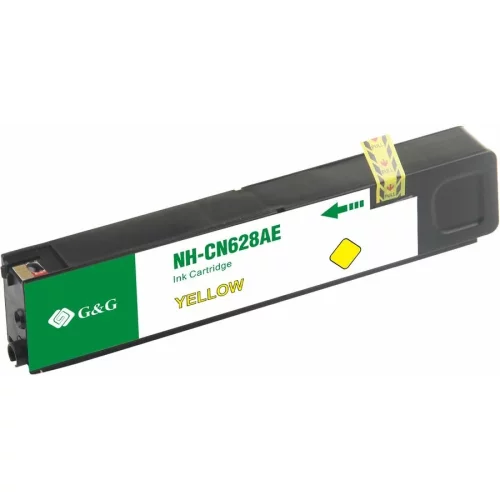 Картридж струйный G&G GG-CN628AE желтый (110мл) для HP Officejet Pro X576dw/ X476dn/ X551dw/ X451dw фото 2