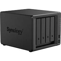 Система хранения данных Synology QC 2,2GhzCPU/ 4Gb(32)/ RAID0,1,10,5,6/ upto 4HP HDD SATA(3.5', 2.5')upto 9 (1xDX525)/ 2xM.2 NVMe/ 2xUSB3.2/ 2x2.5GbE/ iSCSI/ 2xIPcam(up to 40)/ 1xPS/ 1YW (repl DS923+)' (DS925+)