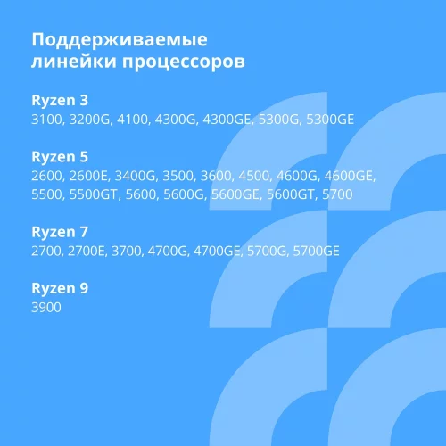 CBR B450 OEM { Chipset B450, Socket AM4, 2*DDR4, mATX, VGA+HDMI, 1*PCIEx16,1*PCIEx1,1*M.2(NVME & SATA), 4*SATA3, 2*USB2.0 + 2*USB3.0, LAN 1Gb} БЕЗ УПАКОВКИ (10ШТ В КОРОБЕ) (MB-ARB450-OEM) фото 3