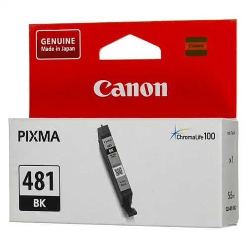 Картридж струйный Canon CLI-481BK черный 1500 страниц для PIXMA TS6140, TS8140, TS9140, TR7540, TR8540 (2101C001)