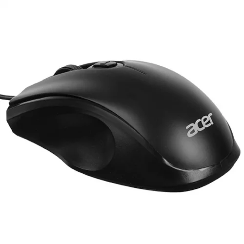 Мышь компьютерная/ Проводная мышь Acer OMW020 оптическая (1600dpi) USB (3but) black (ZL.MCEEE.004) фото 3