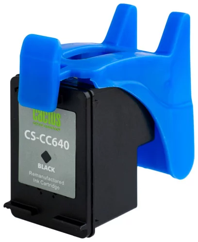 Картридж струйный Cactus CS-CC640 №121 черный (6мл) для HP DJ D1663/D2563/D2663/D5563/F2423/F2483/F2493/F4213/F4275/F4283/F4583/PS C4683/C4783 с чипом