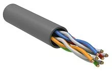 Каб. в. п. U/ UTP кат. 5E 4 пары PVC 1м сер. GENERICA (BC1-C5E04-111-305-G)