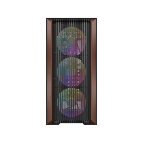 Корпус ПК без блока питания/ Case SAMA Z60 Black, Midi-Tower, TG, 4x140mm ARGB, 2xUSB 3.0 + 1xUSB 3.1 Type-C, E-ATX, ATX, mATX, mITX Black (Z60-BKAWA4X1-GL)