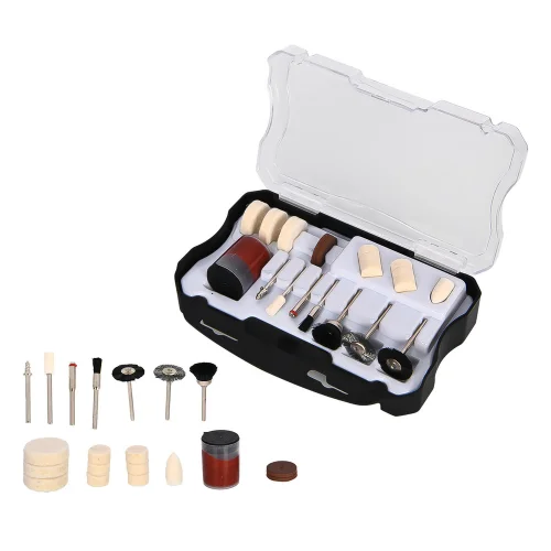 Набор оснастки для гравера (20 шт) Deli DH-ZMT02-EH1 хвостовик 3,2мм, пласт. кейс