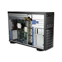 Серверная платформа/ Supermicro SERVER SYS-740P-TR (X12DPi-N6, CSE-745BTS-R1K23BP) (Tower 4U/ 2 x LGA4189 270W, 16DIMM DDR4, 8 x 3.5"hs SATA/SAS, 1 x M.2 NVME, 2 x 1GbE, 1+1 1200W)
