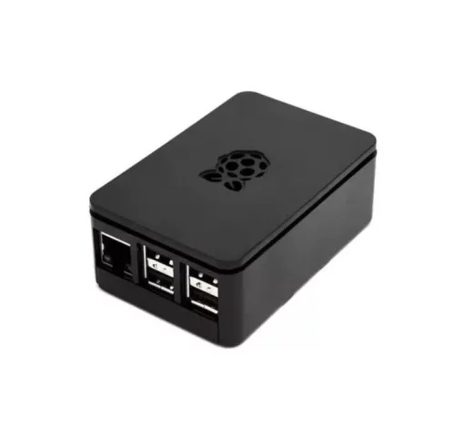 Корпус ACD RA179 Корпус ACD Black ABS Plastic case with Logo for Raspberry Pi 3 B/ B+, совместим с креплением VESA Mount (RASP1793)(ASM-1900036-22)(аналог 167-7046)