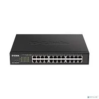 Коммутатор/ DGS-1100-24PV2 EasySmart L2 Switch 24х1000Base-T (12х1000Base-T PoE), PoE Budget 100W (DGS-1100-24PV2/A3A)
