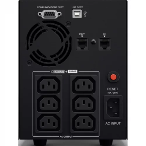 Источник бесперебойного питания/ UPS CyberPower VP1200EILCD Line-Interactive 1200VA/720W USB/RS-232/RJ11/45 (4 + 4 IEC С13) фото 3