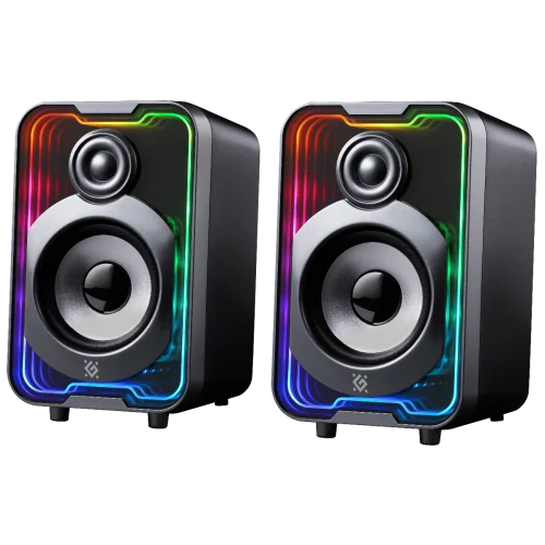Defender Акустическая 2.0 система Solar 11 10Вт, BT/ RGB, питание от USB (65811)