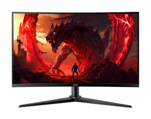 Монитор/ ACER Nitro XZ270UX6bmiiphx 27, ZeroFrame, Curved 1500R, Black, 16:9, VA, 2560x1440, 1 / 0,5 (GTG, Min.)ms, 250cd, 220Hz, 2xHDMI(2.1) + 1xDP(1.4) + SPK + Audio Out, Speakers 2Wx2, sync: Free (UM.HX0CD.603)