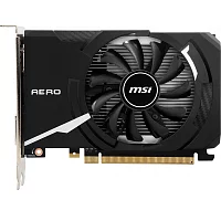 Видеокарта/ VGA MSI NVIDIA GeForce GT 1030 AERO ITX 2GD4 OC 2GB, DDR4/64-bit, PCIe 3.0, 1xDVI-D, 1xHDMI 2.0, 2-slot