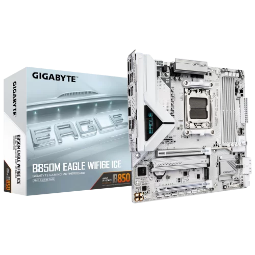 Материнская плата Gigabyte B850M EAGLE WIFI6E ICE, RTL