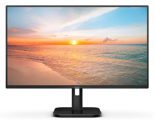 Монитор 23,8 Philips 24E1N2100A 1920x1080, WLED, 16:9, IPS, 300cd, 1500:1, 4ms, 178/ 178, VGA, HDMI, 120Hz, Speakers, Tilt, Internal, VESA, Black, 3y (24E1N2100A/60)