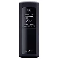Источник бесперебойного питания/ UPS CyberPower VP1200ELCD Line-Interactive 1200VA/720W USB/RS-232/RJ11/45 (4 + 1 EURO)
