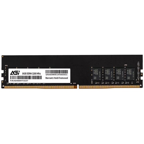 Память DDR4 8Gb 3200MHz AGi AGI320008UD138 UD138 RTL PC4-25600 CL22 DIMM 288-pin 1.2В Ret