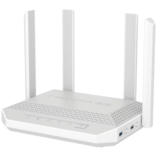 Netcraze Giga (NC-1012) Мультигигабитный интернет-центр с Mesh Wi-Fi 6 AX3000, Smart-коммутатором 1?2.5G/SFP и 4?1G, многофункциональными портами USB 3.0 и 2.0
