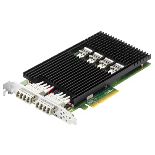 Сетевая карта LR-Link NIC PCIe x8 Multimode 4 X 10Gb SFP+ SR Dual-way Bypass Ethemet Network Adapter Intel XL710 BM1 (LRES8003PF-BP-SR) фото 2