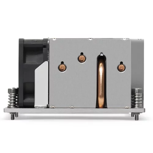 Exegate EX293436RUS ESNK-P0063AP4.PWM.2U.SP3.Cu {Al+Cu, 2U, 4 тепл. трубки, LGA SP3, TDP 240W, PWM, 1600-6800RPM, 2 ball bearing, 4pin, 54,3db, 440г, на винтах, с термопастой} RTL фото 5