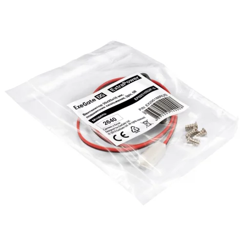 Exegate EX295188RUS Вентилятор 5В DC ExeGate ExtraPower EP02510S2P-5 (25x25x10 мм, Sleeve bearing (подшипник скольжения), 2pin, 12000RPM, 26dBA) фото 5