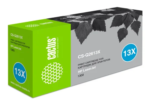 Картридж лазерный Cactus CS-Q2613X Q2613X черный (4000стр.) для HP LJ 1300/1300N фото 5