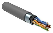 Каб. в. п. F/ UTP кат. 5E 4 пары PVC 1м сер. GENERICA (BC1-C5E04-311-305-G)